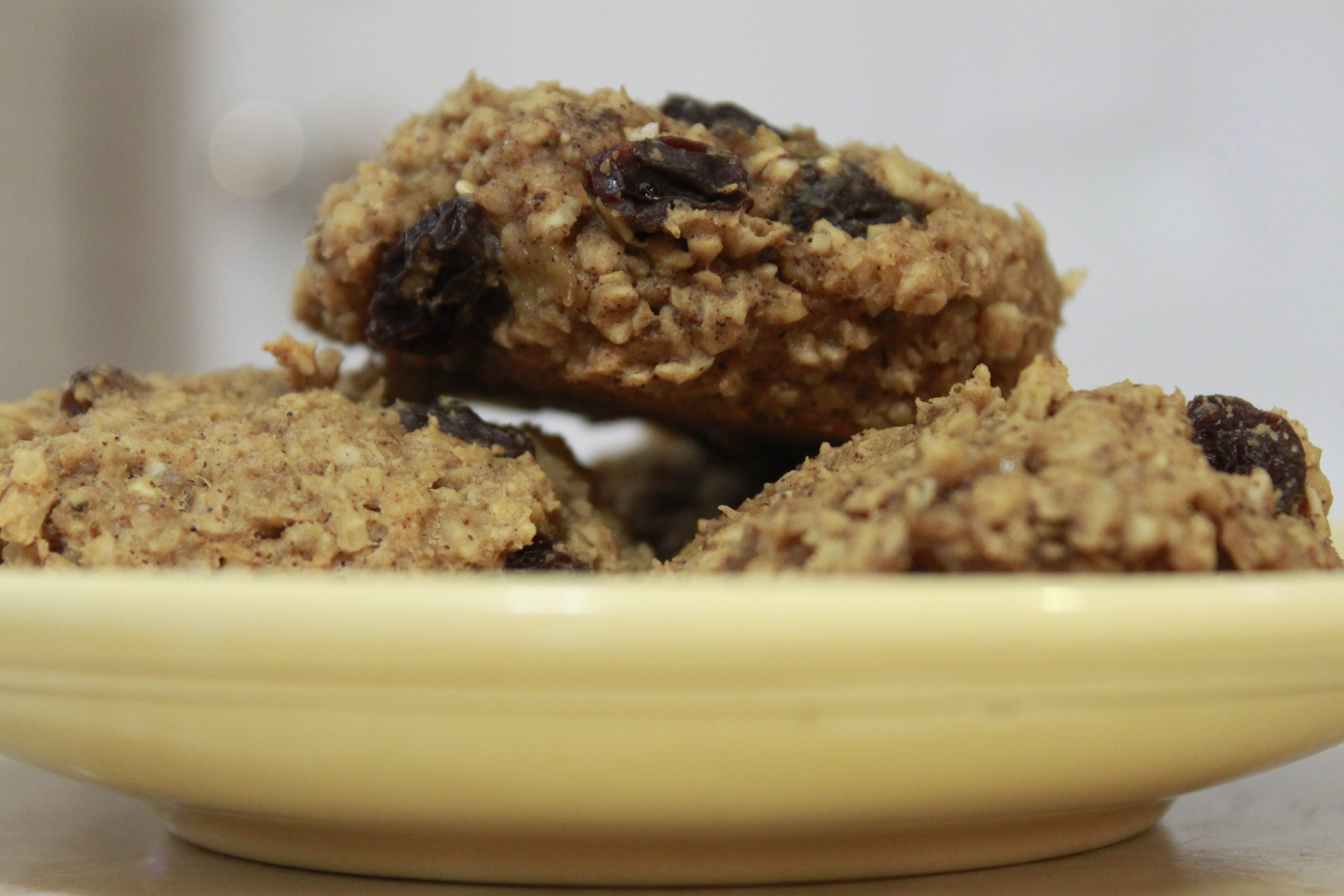 Gluten-Free Peanut Butter Oatmeal Raisin Cookies